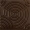 Ekena Millwork 19 5/8in. W x 19 5/8in. H Spiral EnduraWall Decorative 3D Wall Panel Covers 2.67 Sq. Ft. WP20X20SPAMB - alternate 1